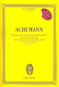 Ouvertre zu Shakespeares Julius Csar op.128 fr Orchester Studienpartitur