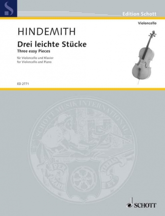 Drei leichte Stcke fr Violoncello und Klavier