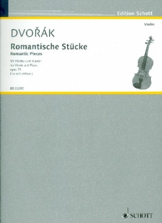 Romantische Stcke op.75 fr Violine und Klavier