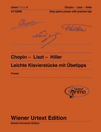 Leichte Klavierstcke mit betipps Band 5 (dt/en) fr Klavier (Chopin - Liszt - Hiller)