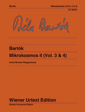 Mikrokosmos Band 2 (Hefte 3 und 4) fr Klavier