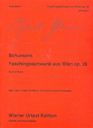 Faschingsschwank aus Wien B-Dur op.26 fr Klavier