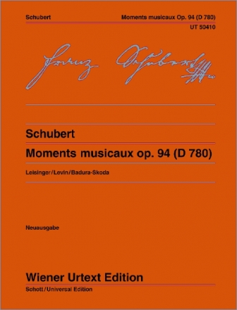 Moments musicaux op.94 D870 fr Klavier