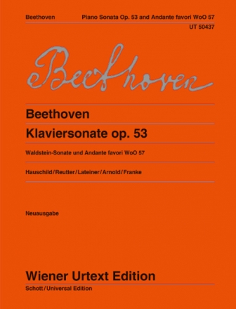 Klaviersonate op.53 und Andante favori WoO57 fr Klavier