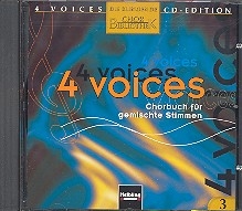 4 Voices CD 3 zum Chorbuch mit Vokalaufnahmen