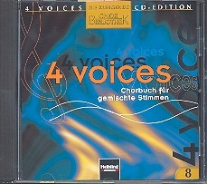 4 Voices CD 8 zum Chorbuch mit Vokalaufnahmen