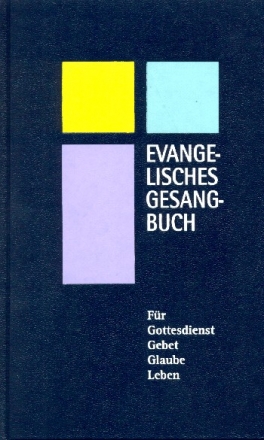 Evangelisches Gesangbuch Bayern/Thringen Cryluxe blau 12,8x20,4cm Grodruckausgabe (Standardausgabe)