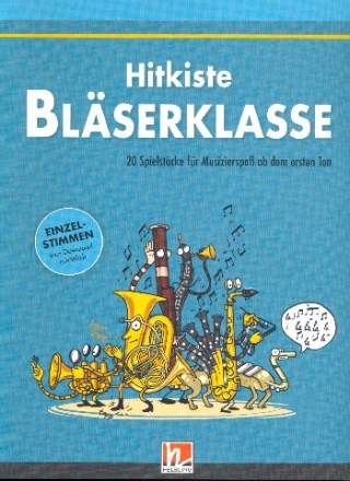 Hitkiste Blserklasse fr Blasorchester (Blserklasse) Partitur/Lehrerband (Stimmen als Download erhltlich)