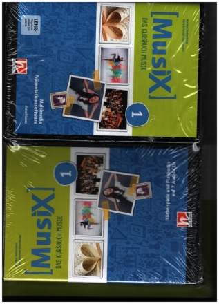 MusiX - Das Kursbuch Musik 1 (Klasse 5/6)  Medienpaket Einzelplatz (7 CD's, DVD, Multimedia) (Neuausgabe 2019)