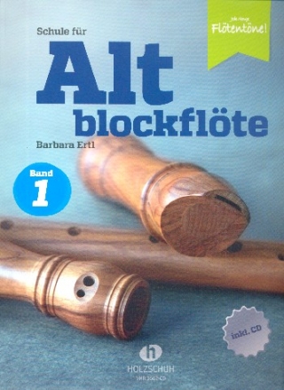 Schule fr Altblockflte Band 1 (+CD)