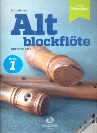 Schule fr Altblockflte Band 1 fr Altblockflte und Klavier Klavierbegleitung/Partitur