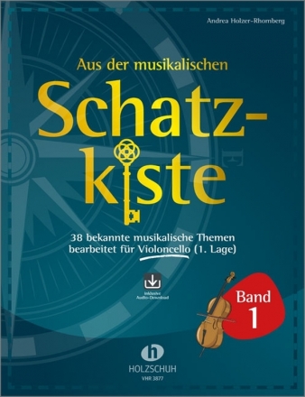 Aus der musikalischen Schatzkiste Band 1 (+Online Audio) fr Violoncello (1. Lage)