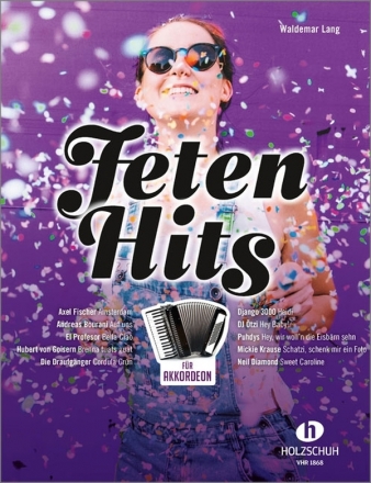 Feten-Hits fr Akkordeon (+Text)