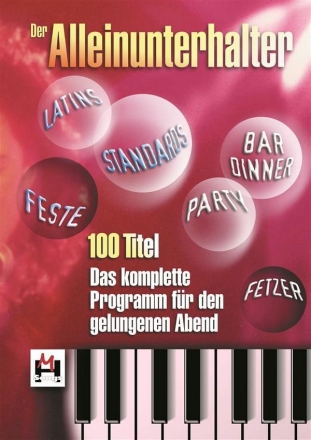 Der Alleinunterhalter  Songbook Din A4