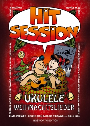 Hit Session fr Ukulele Christmas songbook Melodie/Texte/Ukulelen-Akkorde