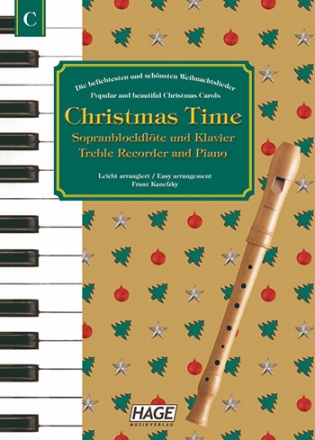 Christmas Time fr Sopranblockflte und Klavier