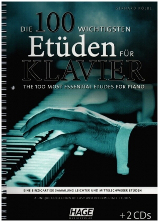 Die 100 wichtigsten Etden+ Download fr Klavier