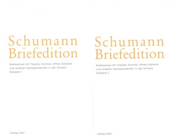 Schumann Briefedition: Briefwechsel Clara und Robert Schumann II.10  2 Teilbnde