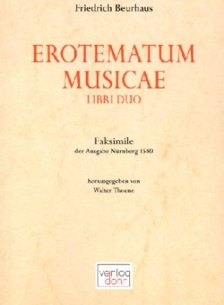 Erotematum musicae Libri duo  Faksimile