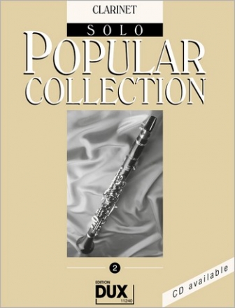 Popular Collection Band 2: fr Klarinette solo