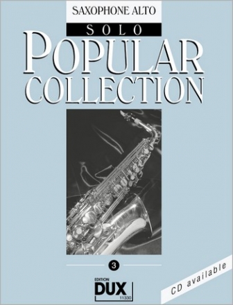 Popular Collection Band 3 fr Altsaxophon solo