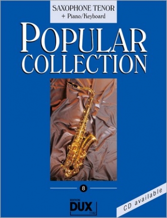 Popular Collection Band 8 fr Tenorsaxophon und Klavier