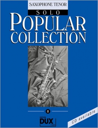 Popular Collection Band 8 fr Tenorsaxophon solo