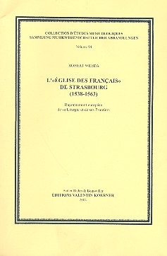 L'glise des francais de Strasbourg 1538-1563