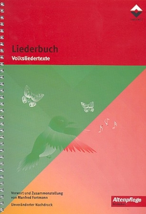 Liederbuch mit Volksliedertexten Grodruck (ohne Noten)