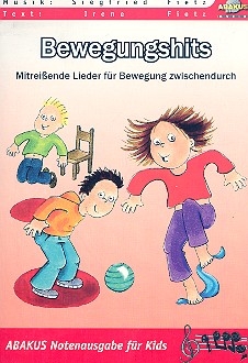 Bewegungshits Liederheft Notenausgabe