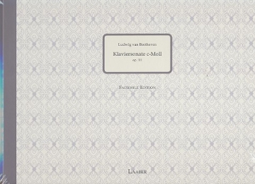 Sonate c-Moll Nr.32 op.111  fr Klavier Faksimile