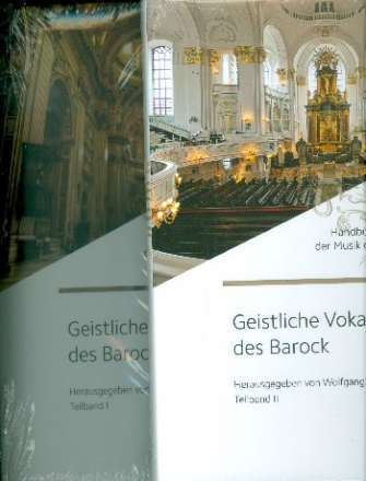 Handbuch der Musik des Barock Band 2 Geistliche Vokalmusik des Barock 2 Teilbnde