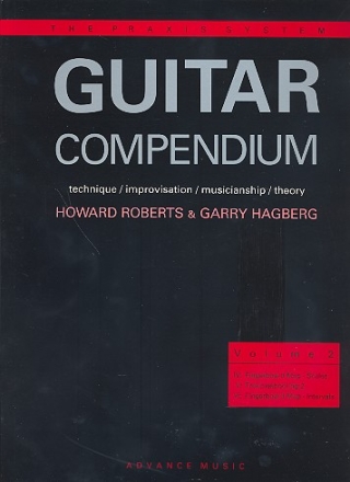 Guitar Compendium vol.2 for guitar Technique, Improvisation, Musicianship, Theory