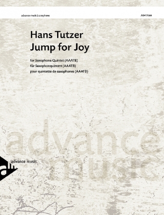 Tutzer, Hans, Jump for Joy fr 5 Saxophone (AAATBar) Partitur und Stimmen