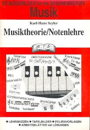 Musiktheorie Notenlehre Stundenbilder fr die Sekundarstufe