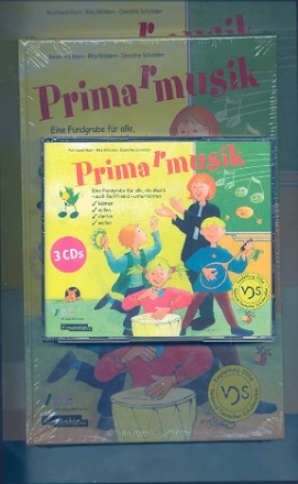 Primar-Musik Paket mit Buch, 3 CDs und Kopiervorlagen