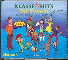 Klassenhits - Die Zugabe 71 1/5 Lieder rund um die Schule 3 Playback- CDs