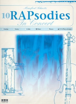 10 RAPsodies in Concert (+CD) fr Flte