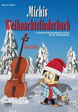 Michis Weihnachtsliederbuch fr 1-2 Violoncelli (mit Text und Akkorden) (Klavier/Gitarre ad lib) Spielpartitur