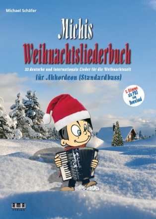 Michis Weihnachtsliederbuch fr Akkordeon (Standardbass)