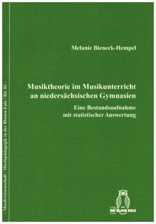 Musiktheorie im Musikunterricht an niederschsischen Gymnasien (+CD)