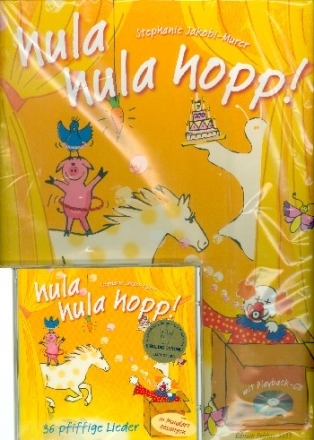 Hula hula hopp (+ 2 CD's) 36 pfiffige Lieder