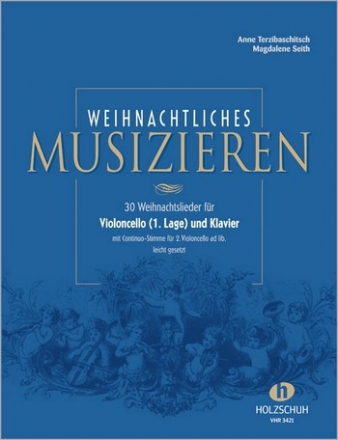 Weihnachtliches Musizieren fr 1-2 Violoncelli und Klavier Stimmen