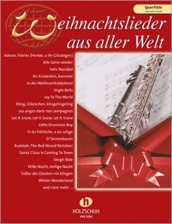 Weihnachtslieder aus aller Welt fr Flte (solo/Duett)