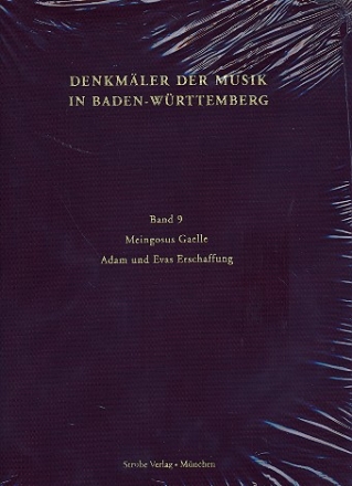 Denkmler der Musik in Baden-Wrttemberg Band 9  Partitur, Leinen gebunden