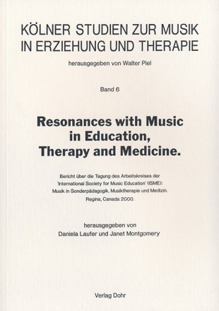 RESONANCES WITH MUSIC IN EDUCATION THERAPY AND MEDICINE PIEL, W., ED.