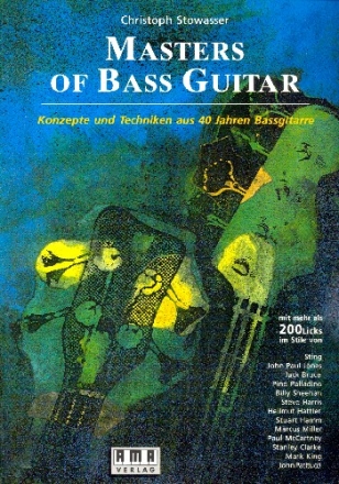 Masters of Bass Guitar (+CD) Konzepte und Techniken