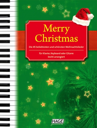 Merry Christmas fr Klavier, Keyboard, Gitarre