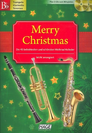 Merry Christmas (+2 CD's): fr Trompete (B-Instrumente)