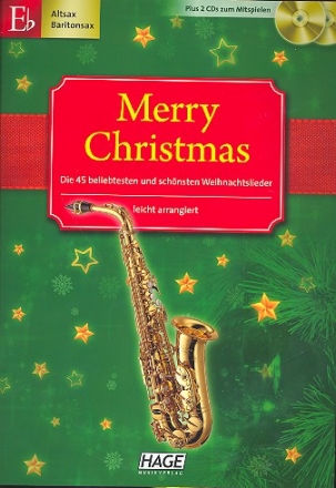 Merry Christmas (+ 2 CDs): fr Altsaxophon (Es-Instrumente)